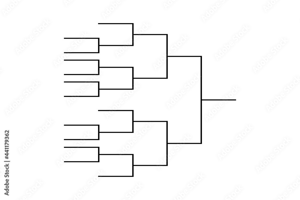 Sport tournament bracket championship template Sport tournament bracket championship template