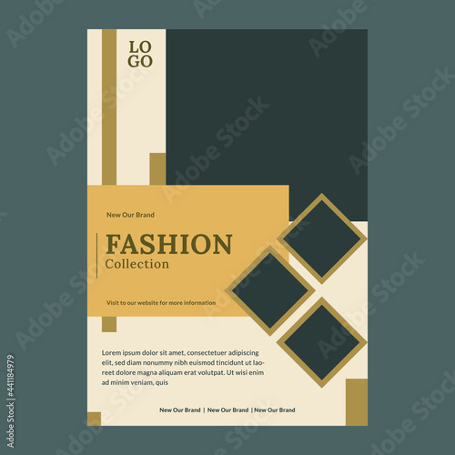 Flyer template design for business promotional sale