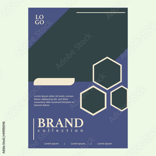 Flyer template design for business promotional sale