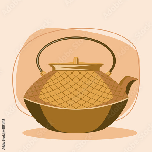 teapot tea hot drink