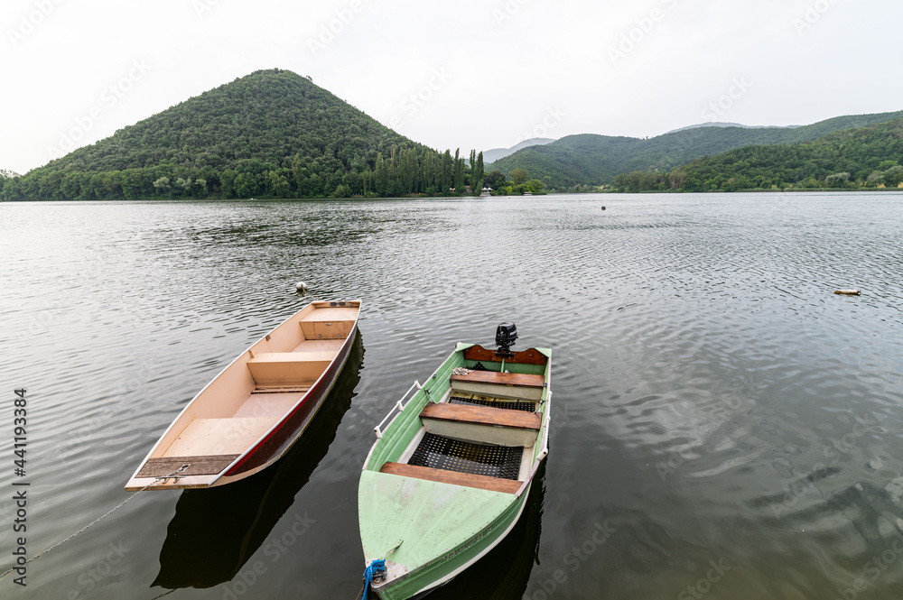 piediluco lake in the terni province