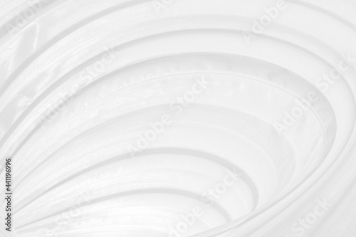soft light fabric abstract smooth curve shape decorative modern fashion white background