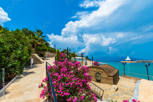 Urla Town coastal view in Turkey