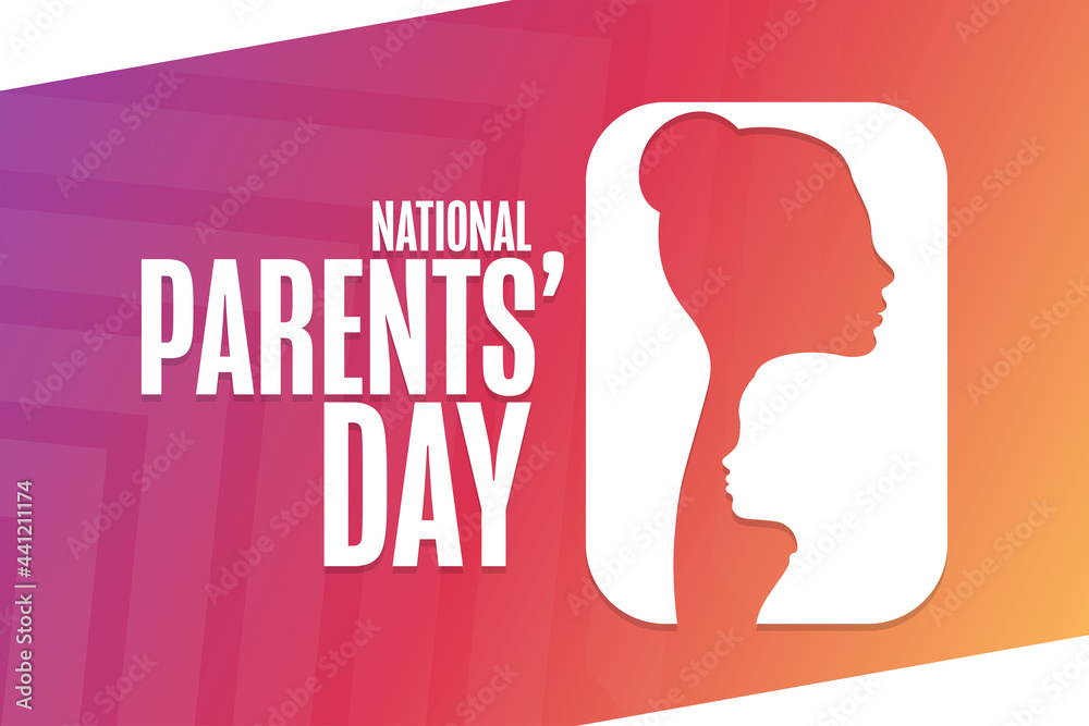 National Parents’ Day. Holiday concept. Template for background, banner, card, poster with text inscription. Vector EPS10 illustration. National Parents’ Day. Holiday concept. Template for background, banner, card, poster with text inscription. Vector EPS10 illustration.