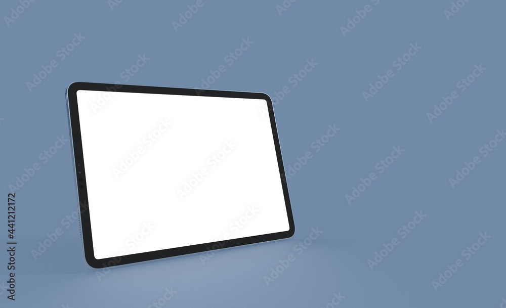 Tablet pc computer with blank screen 3d Tablet pc computer with blank screen 3d