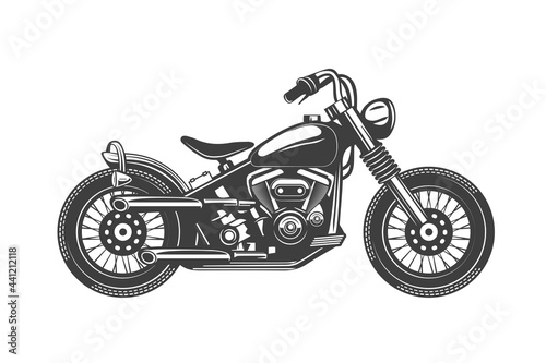 classic motorcycle icon