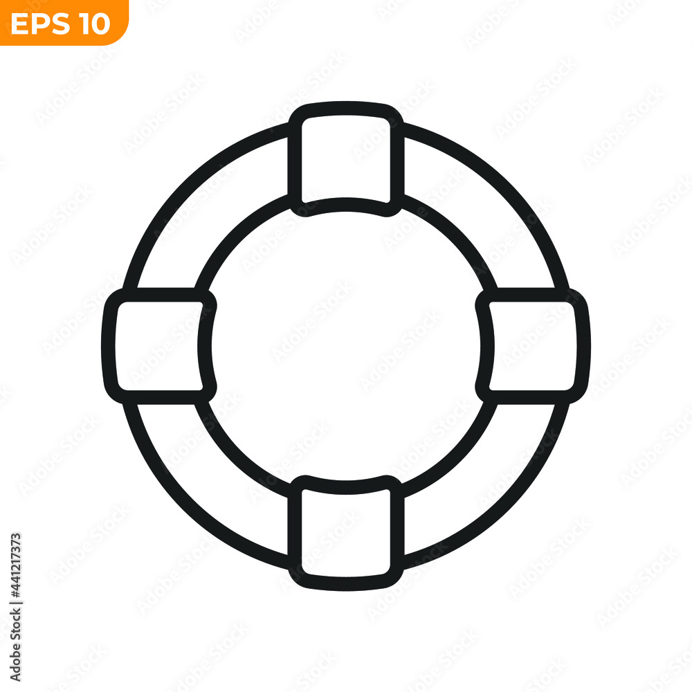 lifebuoy icon symbol template for graphic and web design collection logo vector illustration lifebuoy icon symbol template for graphic and web design collection logo vector illustration