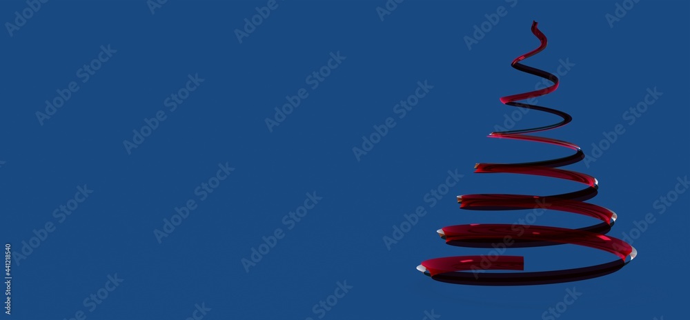 weihnachten weihnachtsbaum modern illustration 3d weihnachten weihnachtsbaum modern illustration 3d