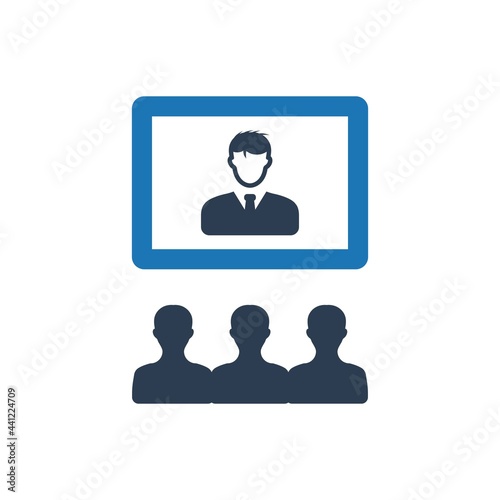 Video conference icon
