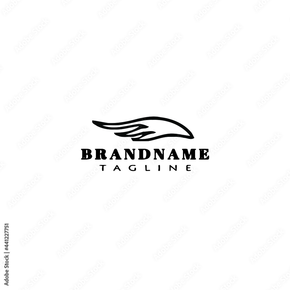 angel wings logo icon design cute vector illustration angel wings logo icon design cute vector illustration
