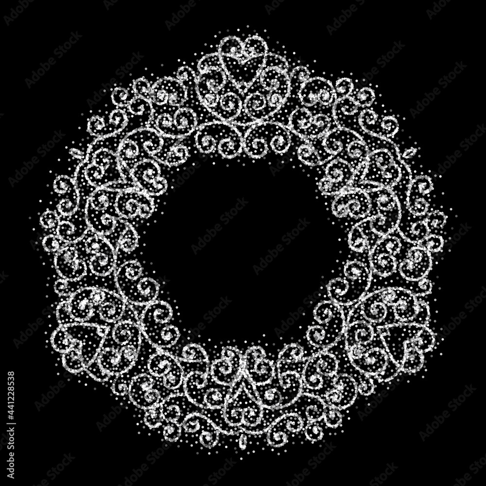 Retro shiny frame or border. Vector illustration. Retro shiny frame or border. Vector illustration.