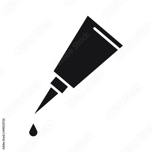 glue icons symbol vector elements for infographic web