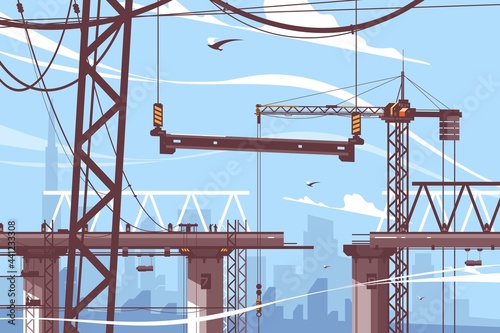 Bridge construction process