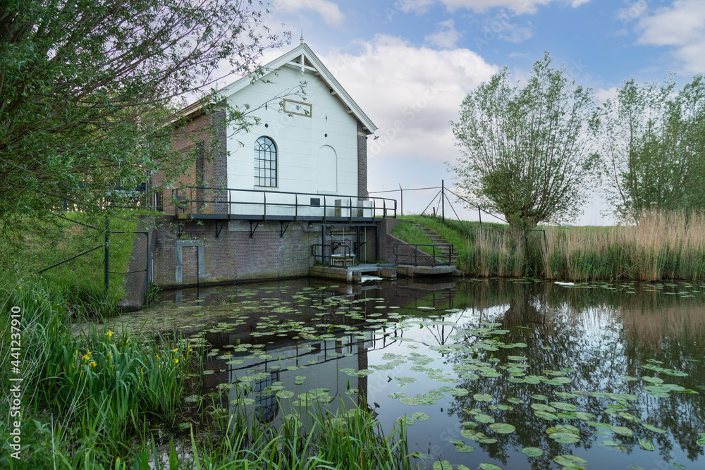 Former steam pumping station in the Eemvallei 