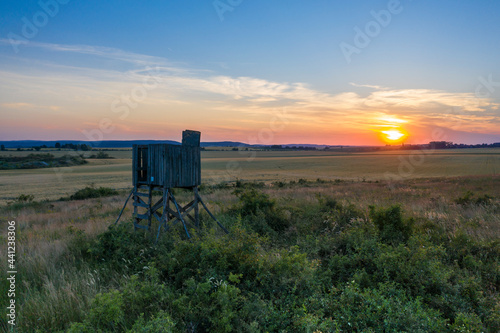 Hunters lookout in the sunset