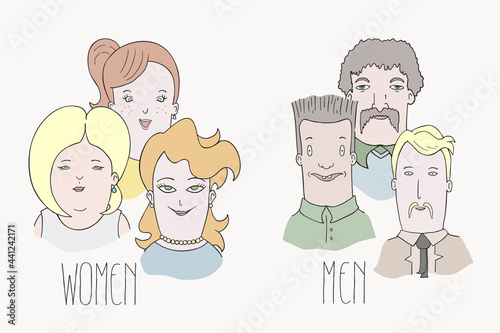 Women and men people groups