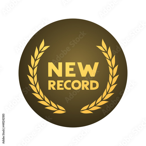 New record symbol