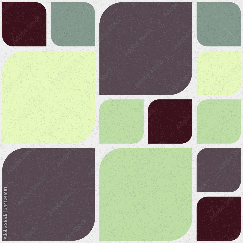 Fototapeta premium Abstract Geometric Pattern generative computational art illustration