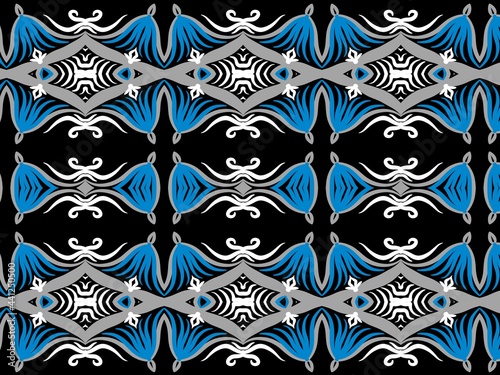 Traditional floral ornament, seamless pattern with vintage mandala elements. Can be used for wallpaper, pattern fills, web pages background, surface textures.Islam, Arabic, Indian, ottoman motifs
