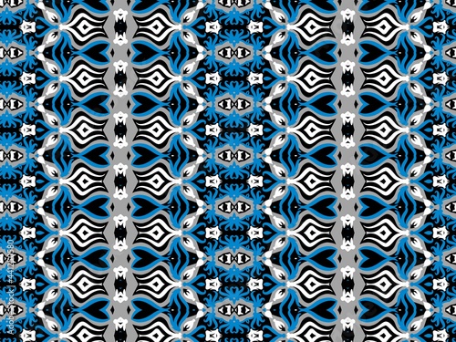 Traditional floral ornament, seamless pattern with vintage mandala elements. Can be used for wallpaper, pattern fills, web pages background, surface textures.Islam, Arabic, Indian, ottoman motifs