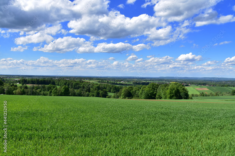 Pogorze Slaskie Beskid Maly, pogórze