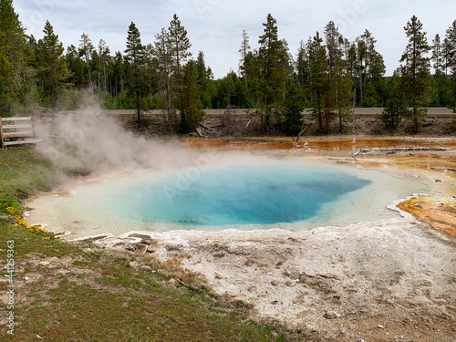 Silex Spring at Fontain Paint Pot, Yellowstone