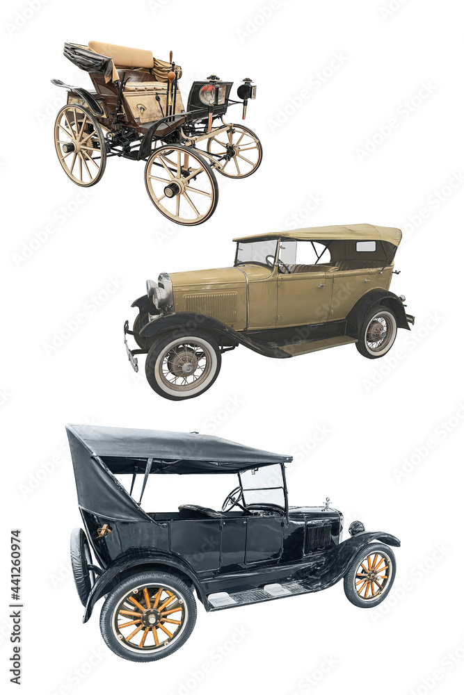 Saint Petersburg, Russia - April 9, 2021 - Vintage executive cars of the last century. Participant of an exhibition of retro cars
