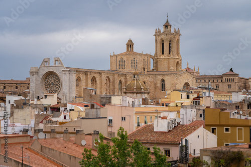City center of Tarragona, Spain
