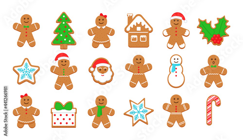 Foto Christmas Gingerbread cookies