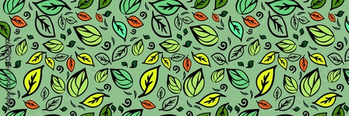 autumn leaves, seamless pattern, leaves seamless background and pattern