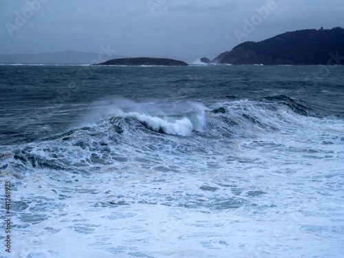 Temporary rain and wind in Galicia