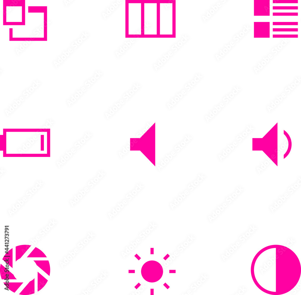 set of icons for design set of icons for design