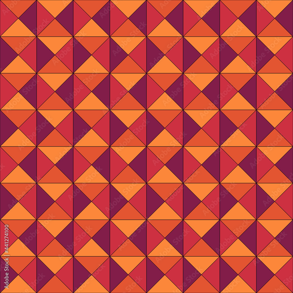 Seamless pattern. Ethnic ornament. Triangles background. Tribal wallpaper. Ethnical image. Triangle shapes motif. Ancient mosaic. Digital paper. Folk web design. Textile print backdrop. Vector art Seamless pattern. Ethnic ornament. Triangles background. Tribal wallpaper. Ethnical image. Triangle shapes motif. Ancient mosaic. Digital paper. Folk web design. Textile print backdrop. Vector art
