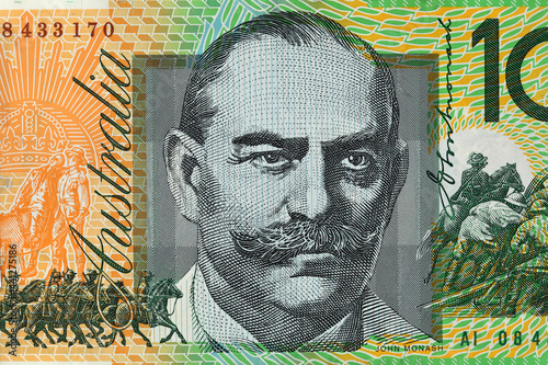 Australia Dollar, Bank note of Australia photo