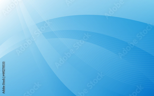 Abstract Modern Background with Motion Fluid Liquid and Blue Gradient Color