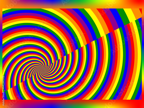 fondo abstracto con los colores de la bandera del orgullo gay lgtbq 