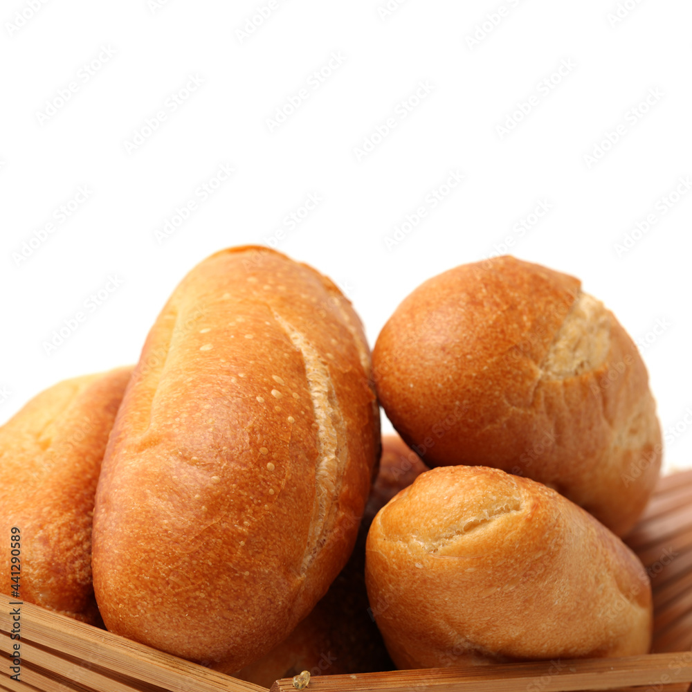 crusty mini baguettes on white surface crusty mini baguettes on white surface