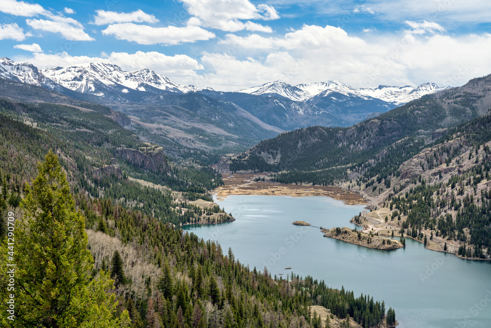Mountain scenery in Colorado