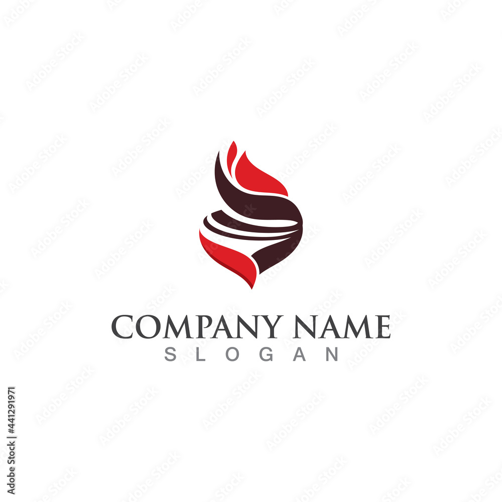 Torch Fire Symbol Graphic Modern Design Element and Vector Template Torch Fire Symbol Graphic Modern Design Element and Vector Template