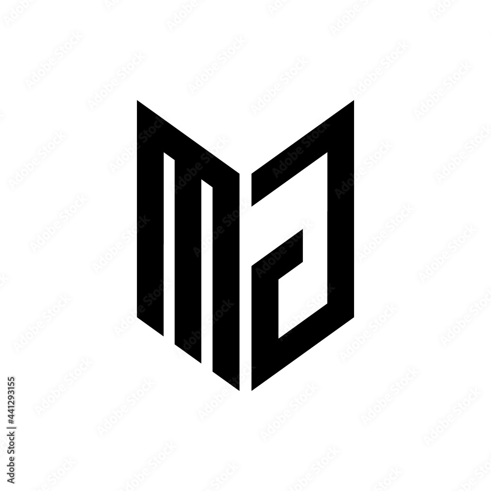 initial letters monogram logo black MG initial letters monogram logo black MG