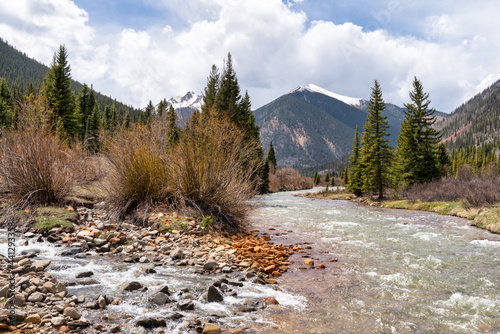 Mountain scenery in Colorado