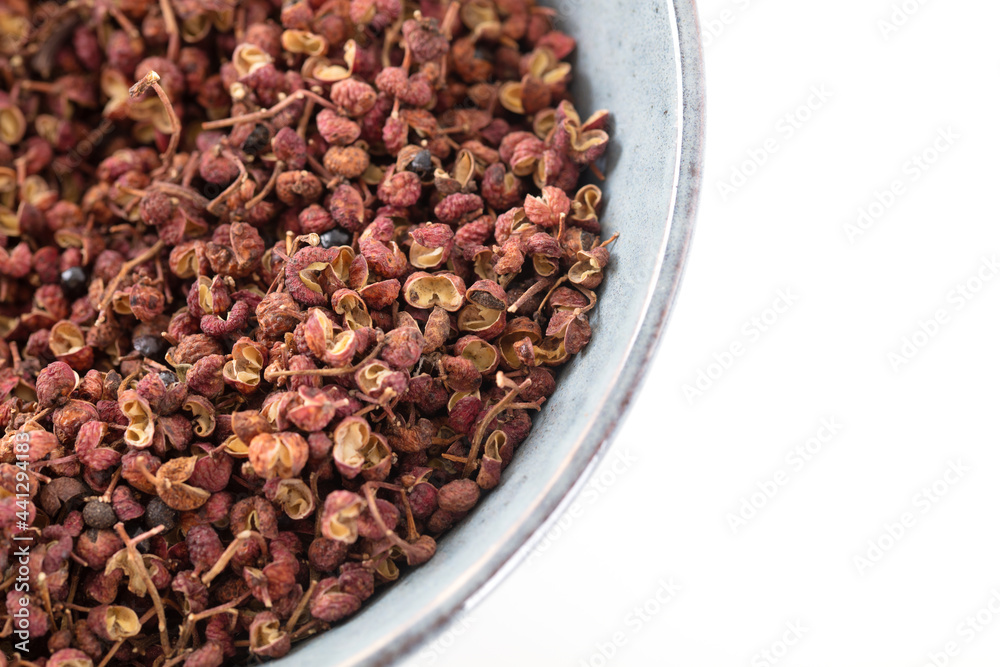 Dried peppercorns in a bowl Dried peppercorns in a bowl
