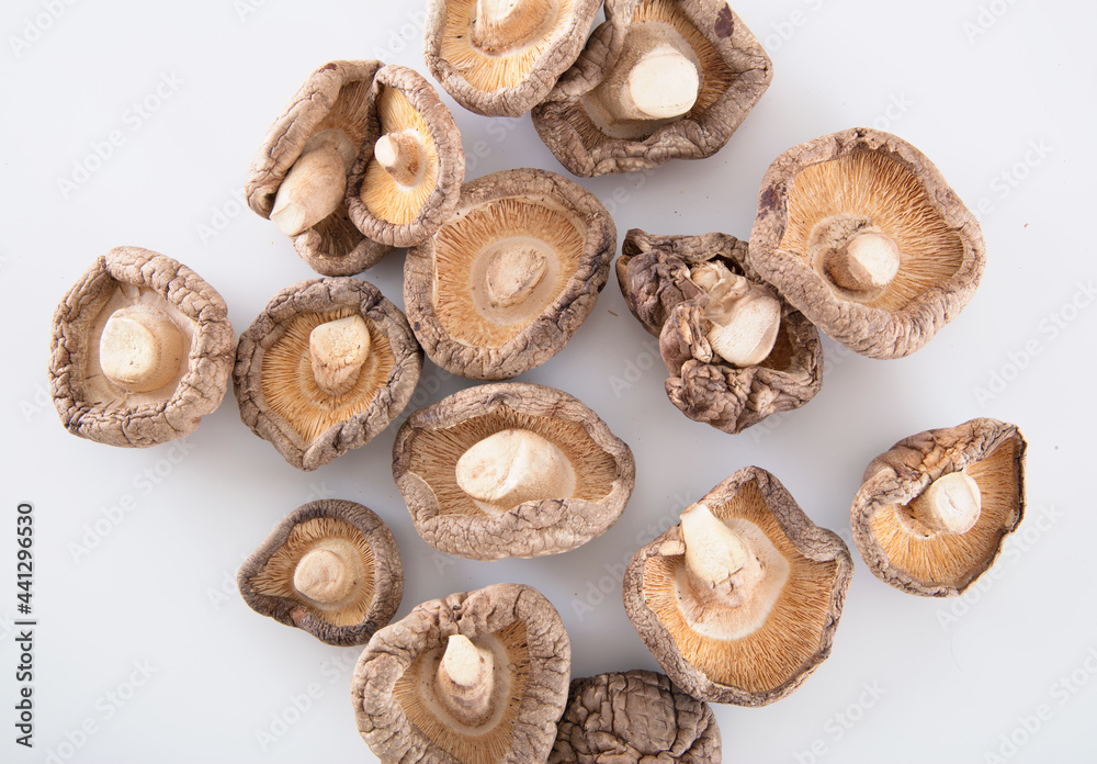 Dried shiitake mushrooms Dried shiitake mushrooms