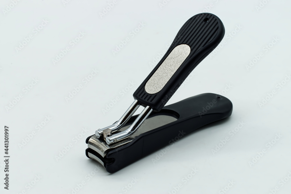 Nail clipper isolated on white background. Nail clipper isolated on white background.