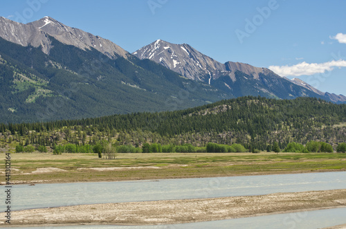 Preachers Point within the Canadian Rockies