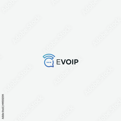 voip logo networking communication logo