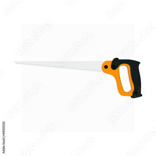 carpentry tools in flat vector
