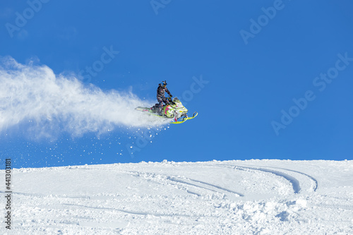 sport snowmobile extreme