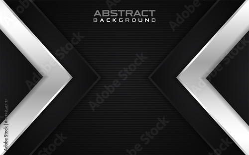 Abstract Dark and line silver Background with Textured Design. Modern Background Illustration.