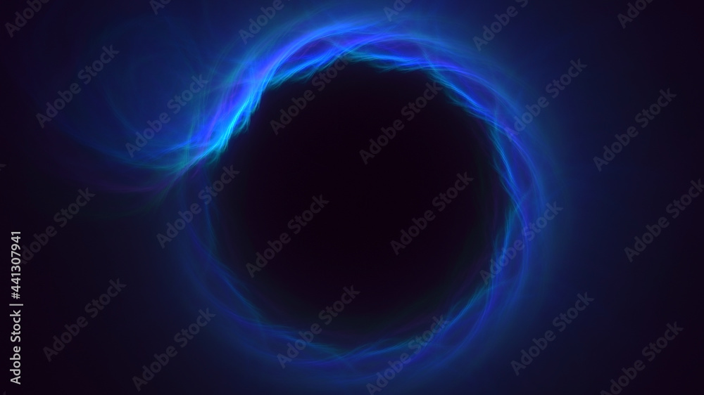 3D rendering abstract round light background 3D rendering abstract round light background